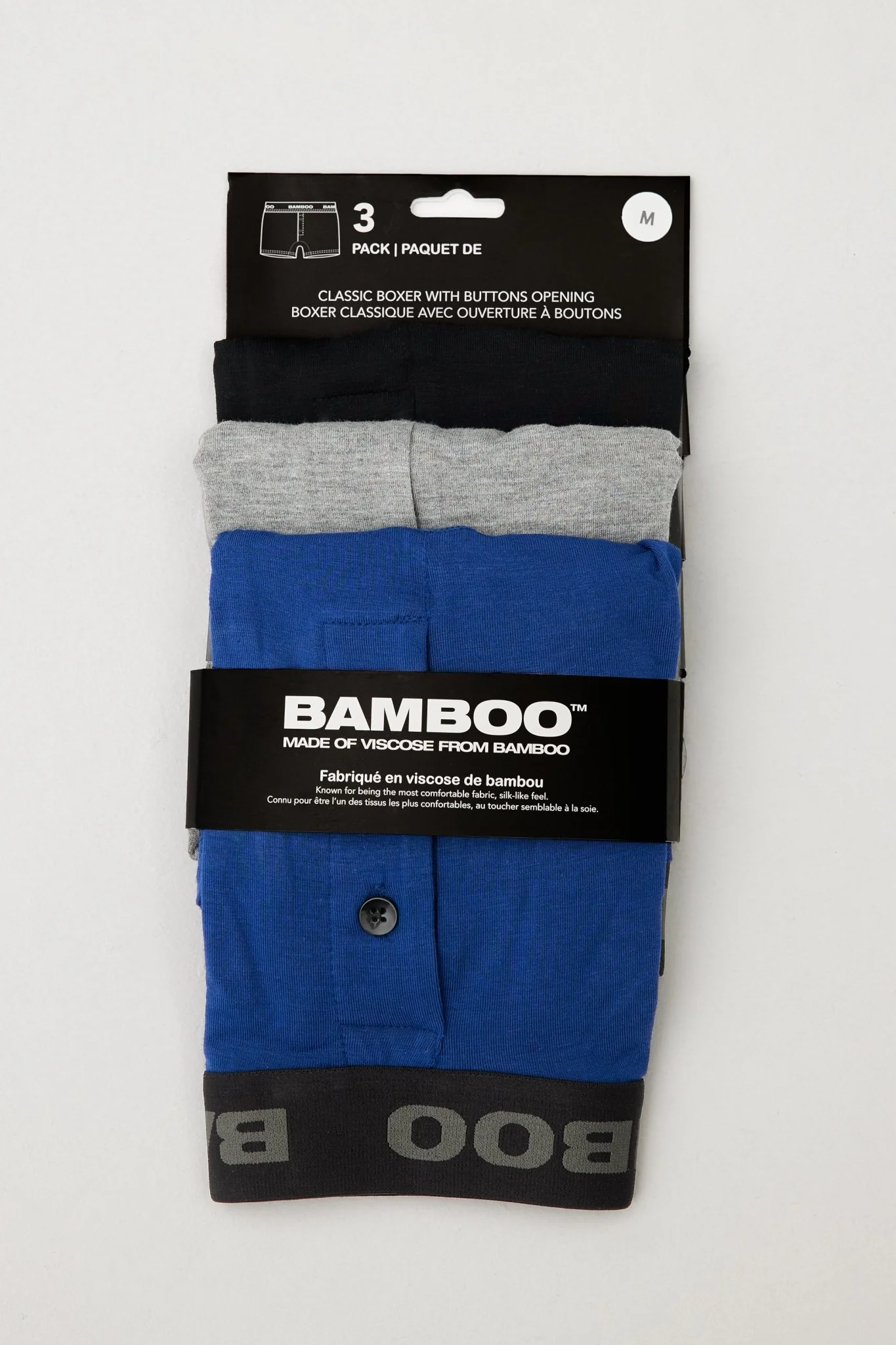 3-Pack Buttoned Boxer Briefs 4" - Image 4