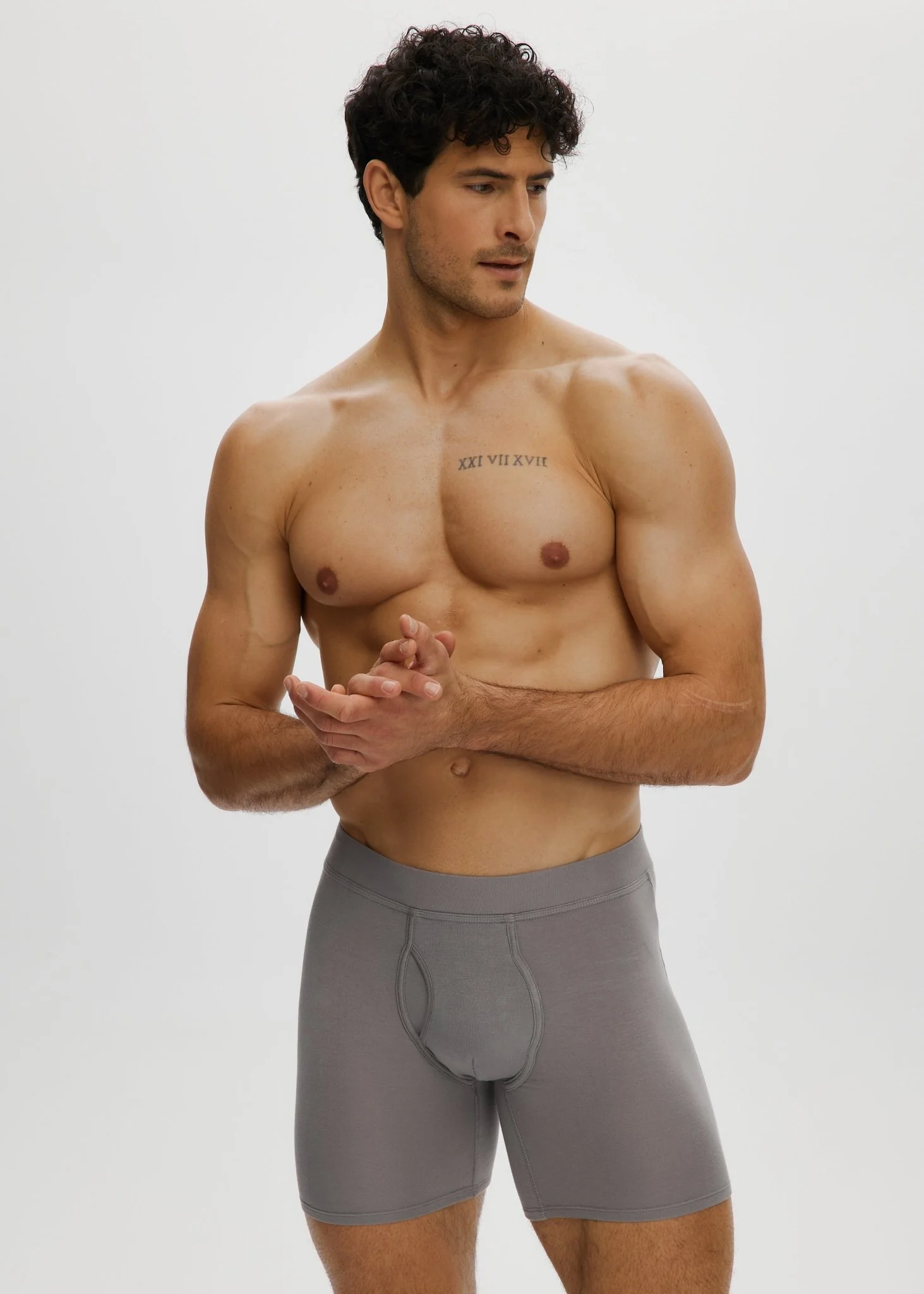 Essential Long Boxer Front Opening - Image 13