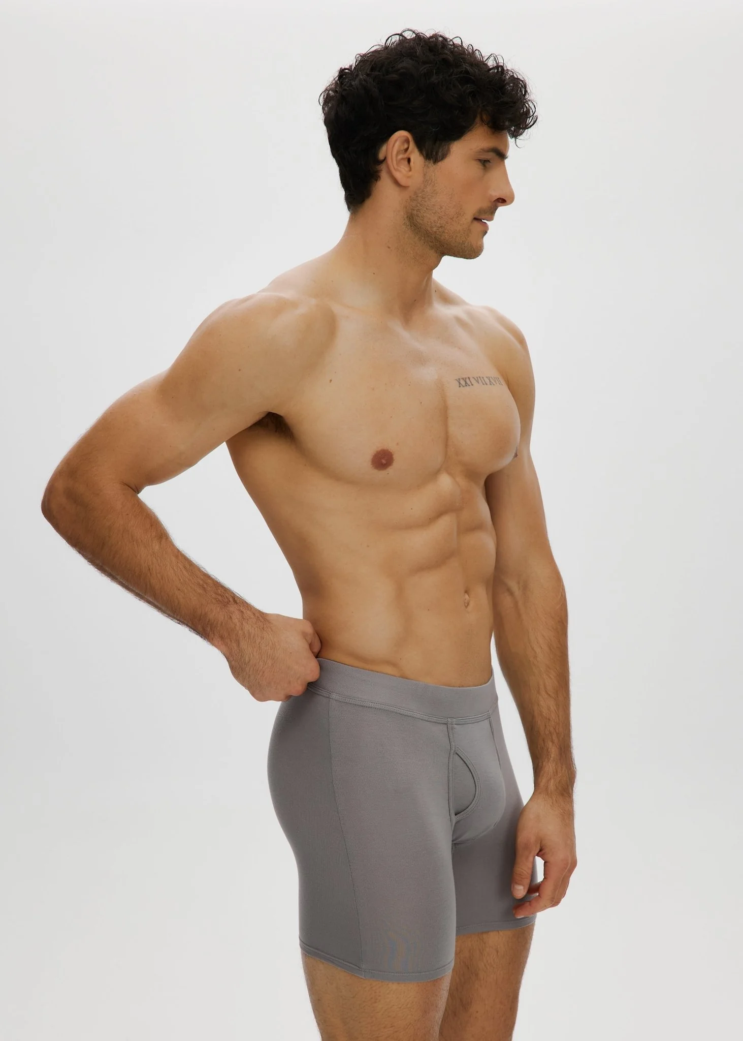 Essential Long Boxer Front Opening - Image 15