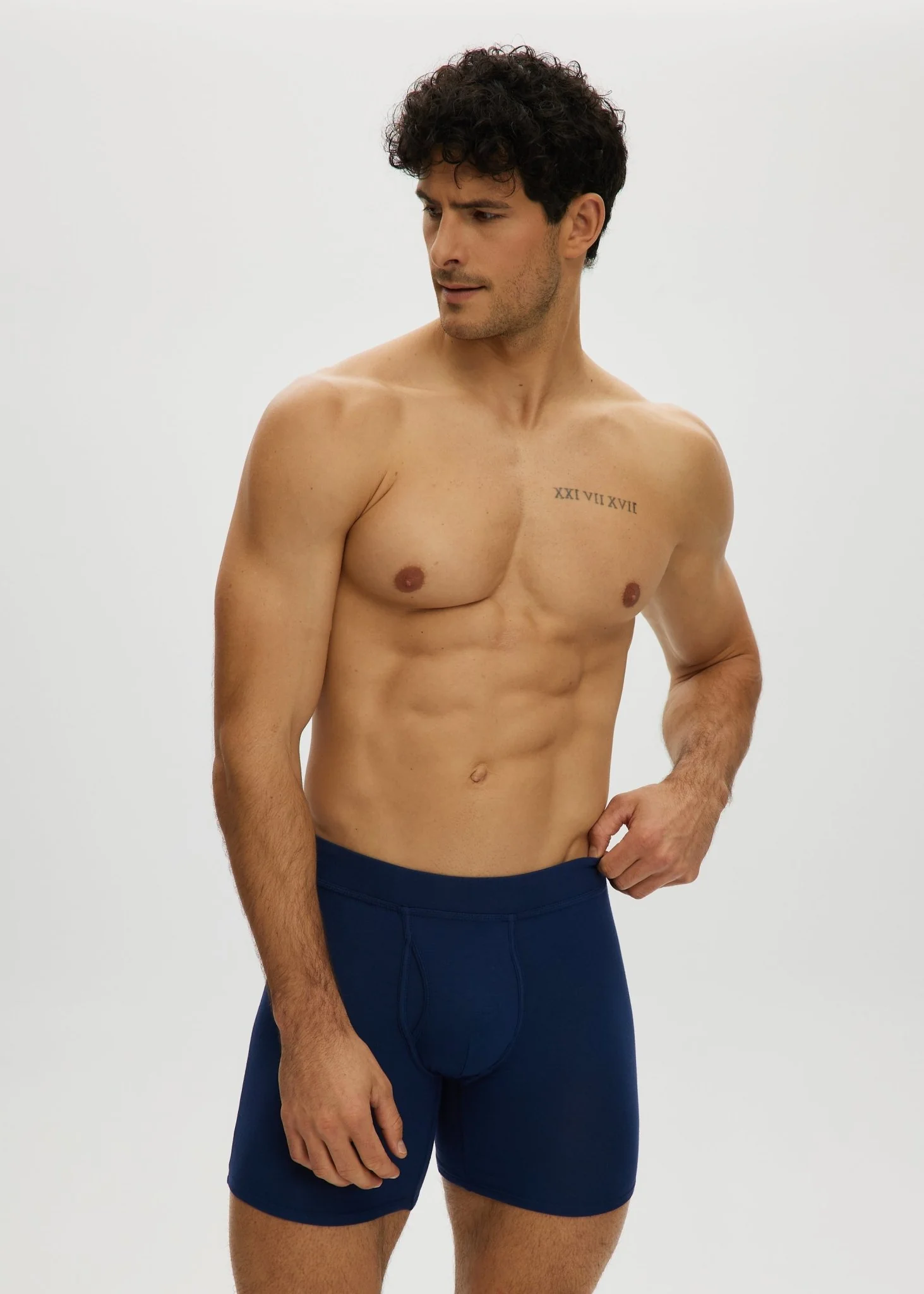 Essential Long Boxer Front Opening - Image 17