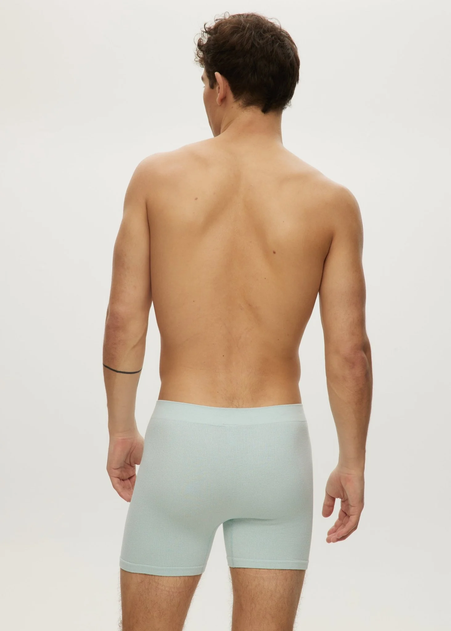 Men Seamless Waffle Short Boxer - Image 3